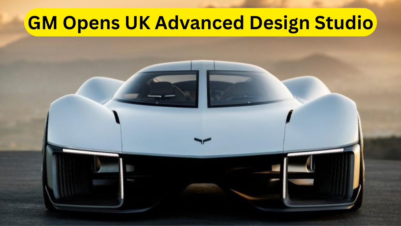 GM Opens UK Advanced Design Studio, Unveils Corvette-Inspired Concept Car GM Opens UK Advanced Design Studio